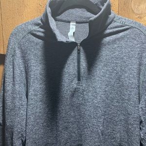 Men’s pull over with zippered collar